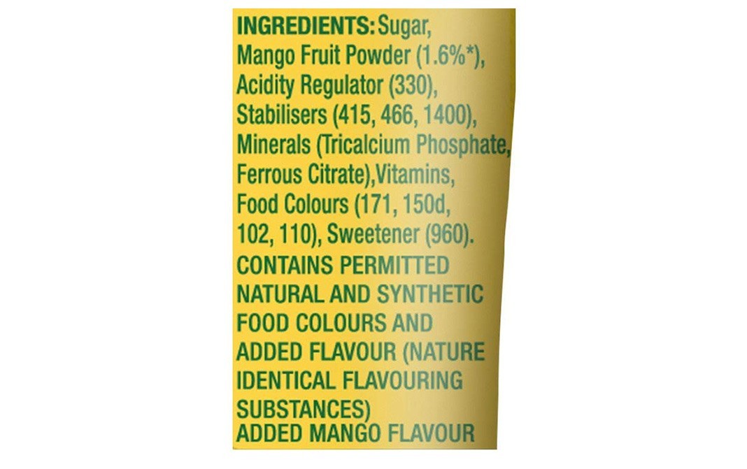 Tang Mango Flavour    Pack  100 grams